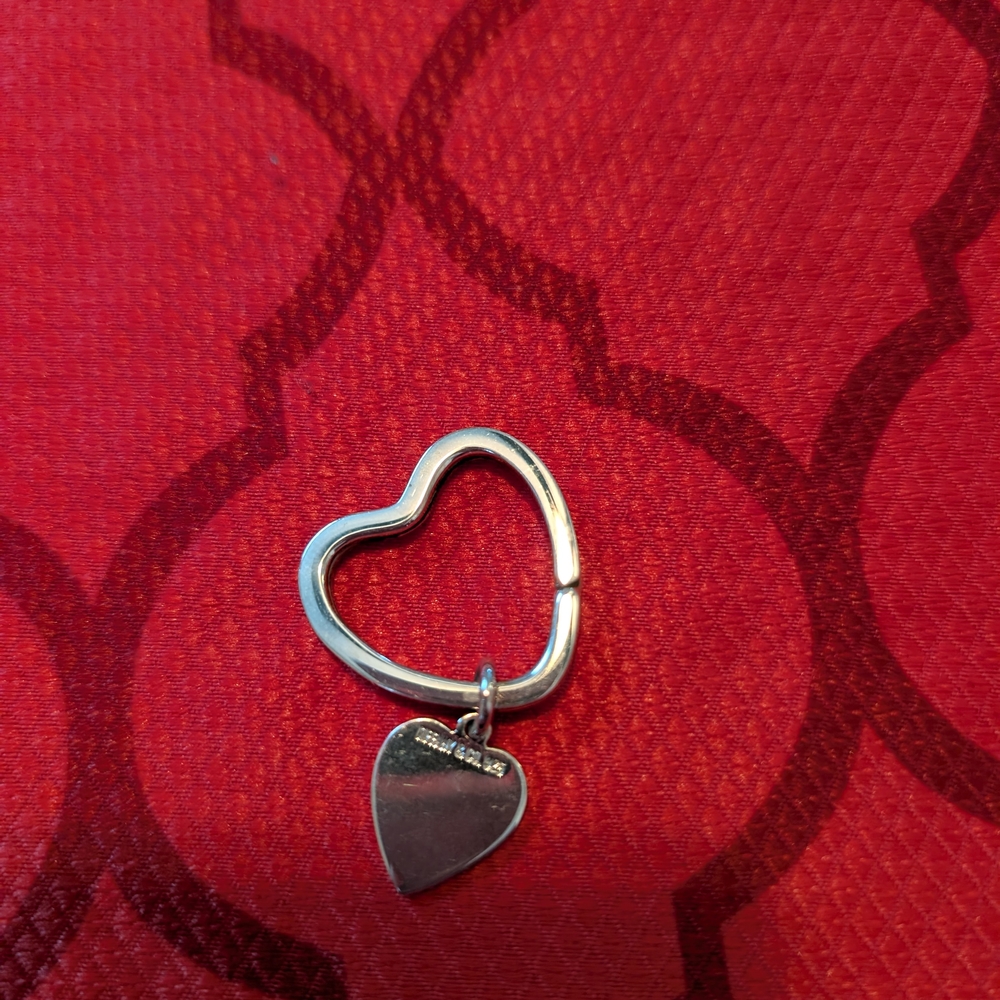 Tiffany & Co. Silver Heart Key Ring - Picture 2 of 2